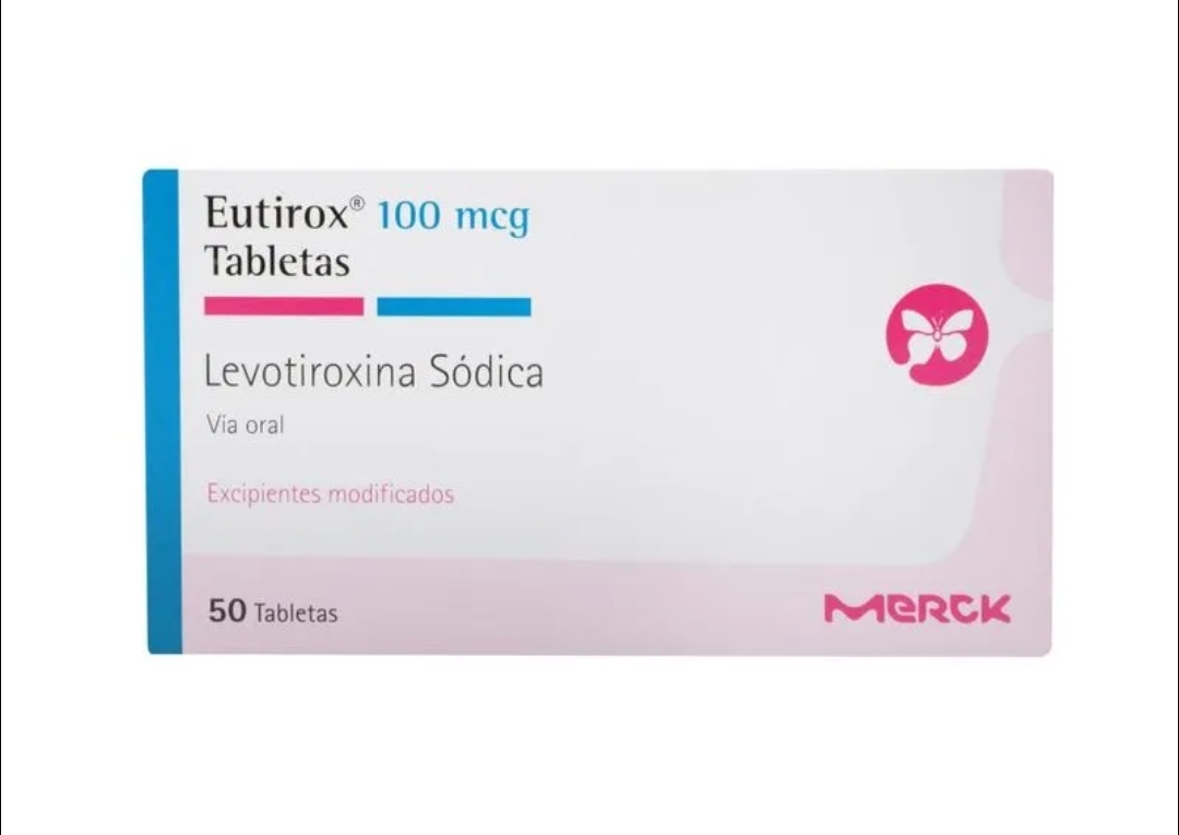 Eutirox 100 mcg X tabletas Levotiroxina Sodica
