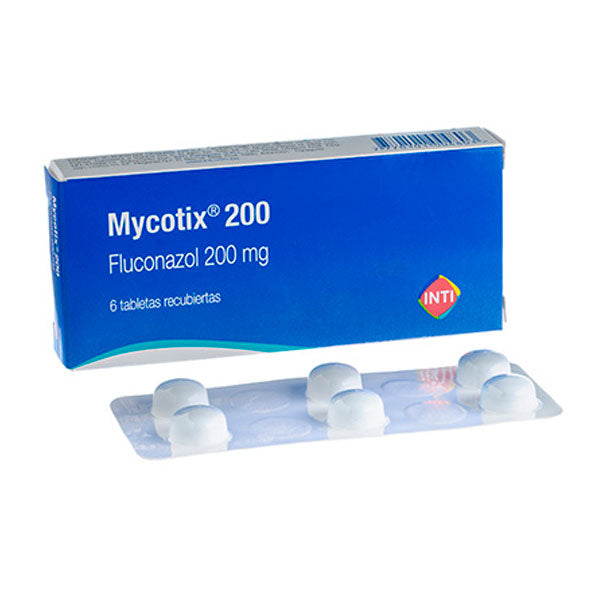 Mycotix 200 Fluconazol 200 mg X Tabletas