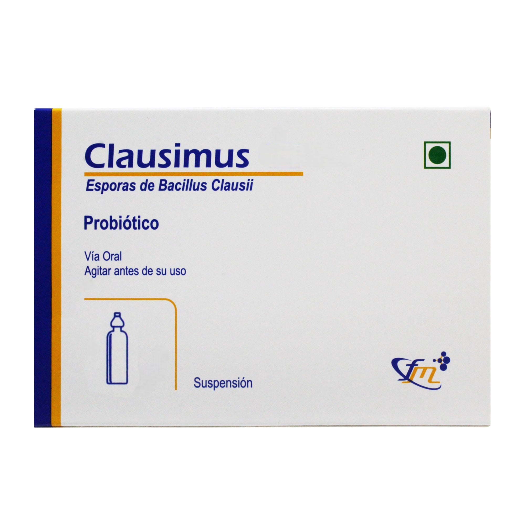 Clausimus X Ampolla bebible Esporas de bacillus clausii
