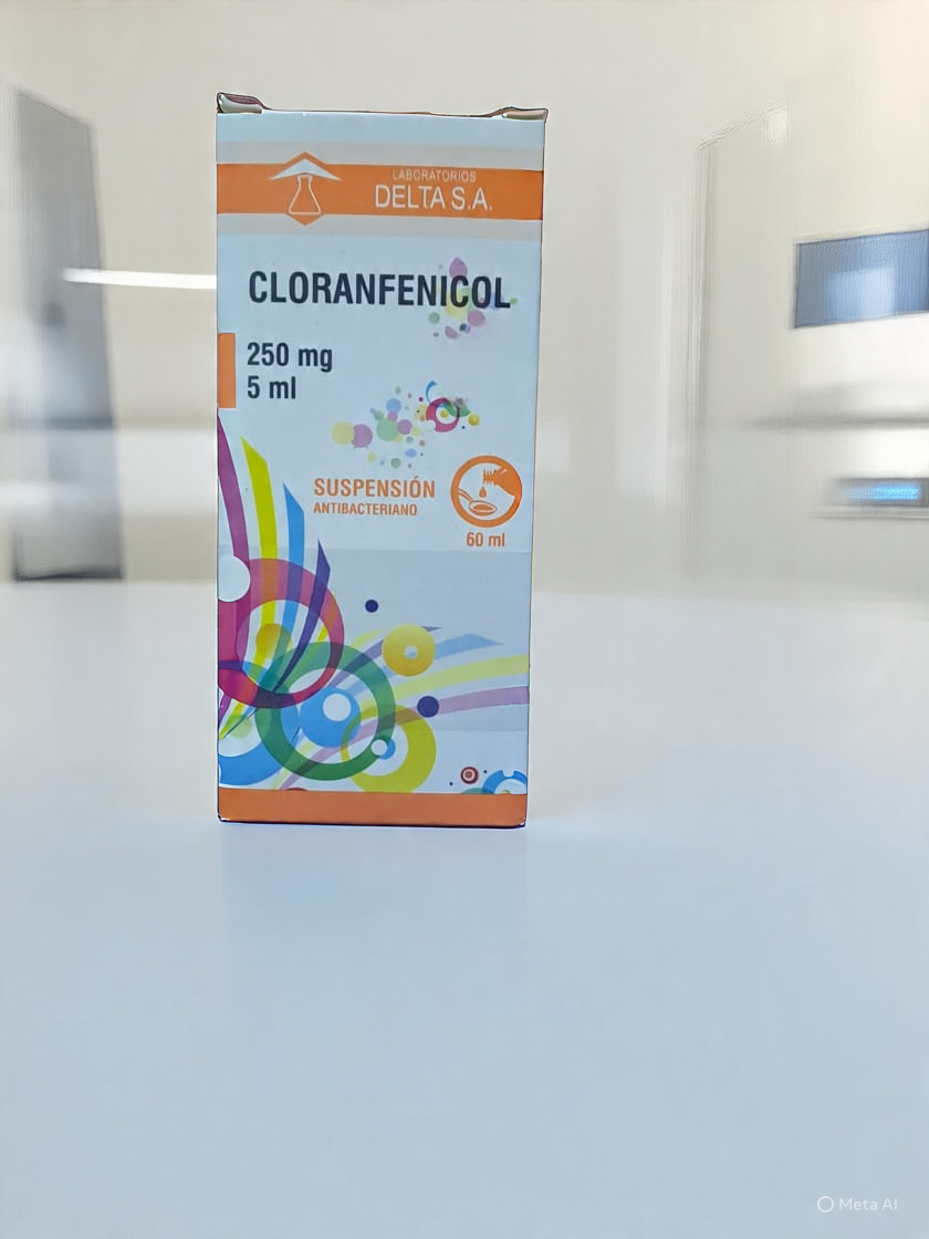Cloranfenicol 250 mg/5 ml JRB X 60ml
