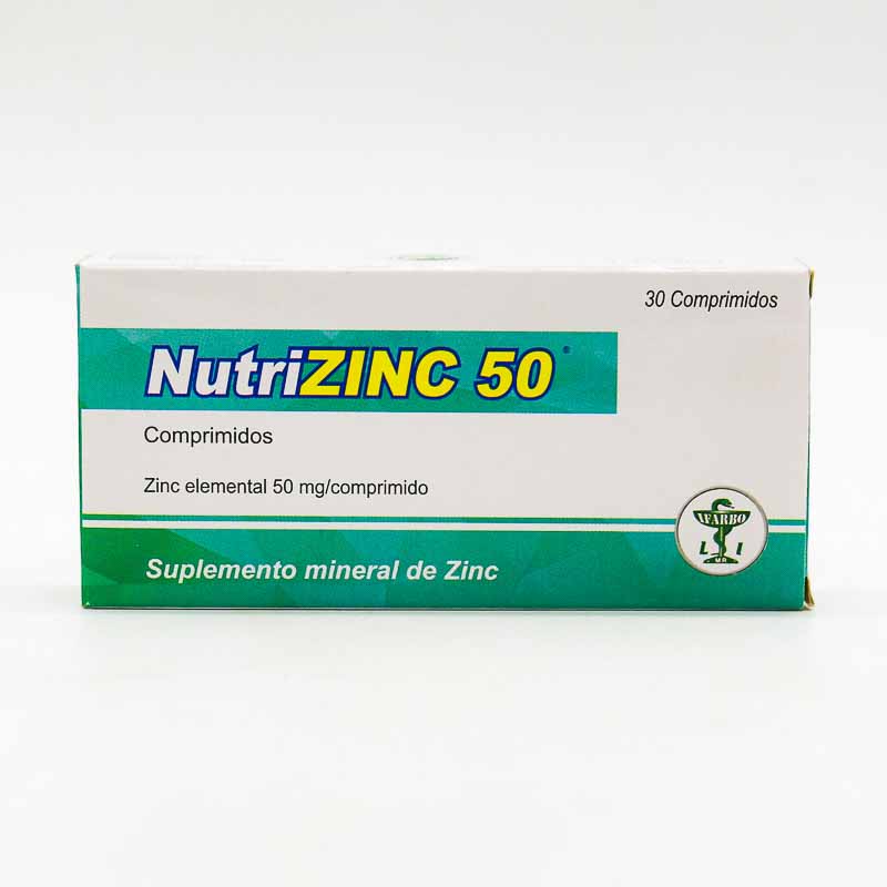 NutriZINC 50 X Comprimido