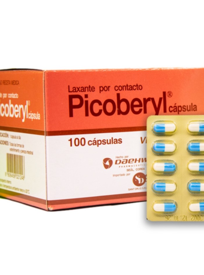 Picoberyl X cápsulas picosulfato de sodio 5 mg