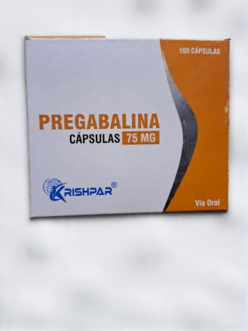 Pregabalina 75 mg X Cápsulas 
