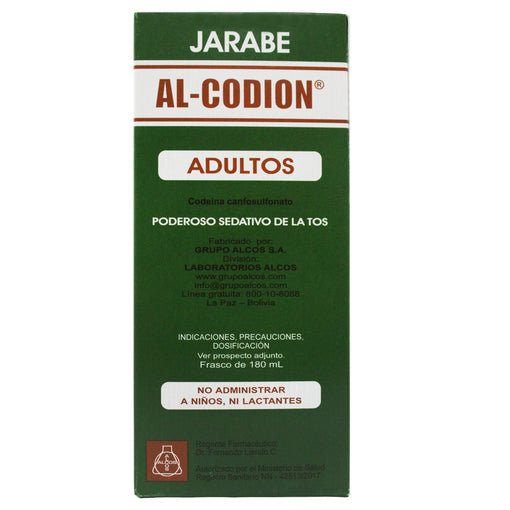 Al-Codion x Jarabe/Adultos /Codeina