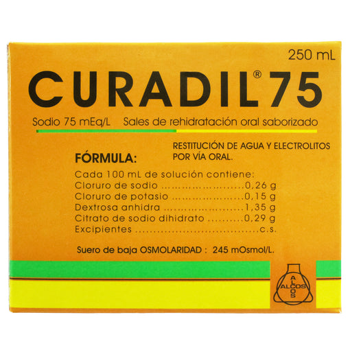 Curadil 75 Suero X 250 ml Oral Rehidratante