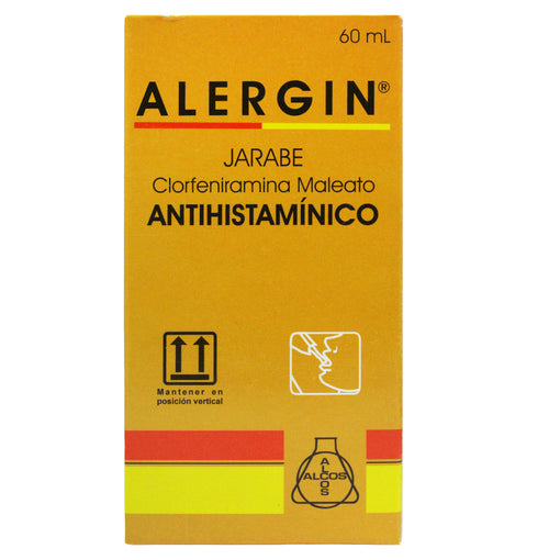 Alergin X Jarabe 60Ml / Clorfeniramina