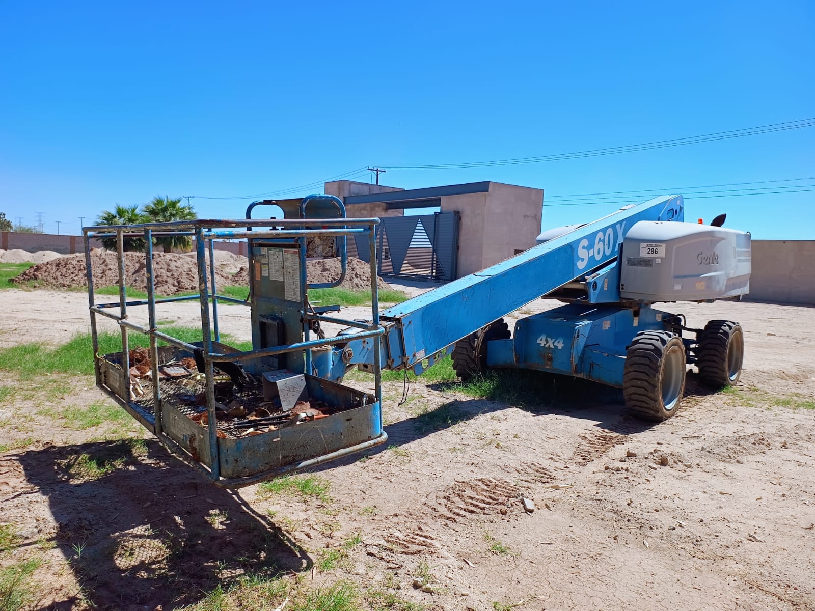  Genie S60x Telescópica - 2014 con 4620.6 horas