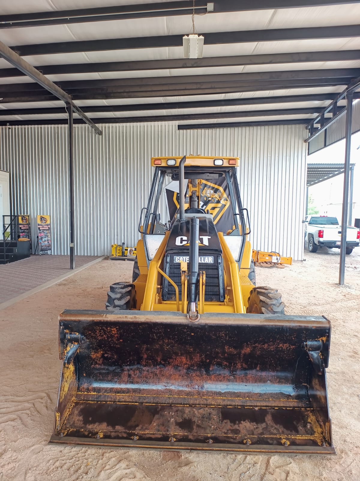 Retroexcavadora Caterpillar 416C - 2000