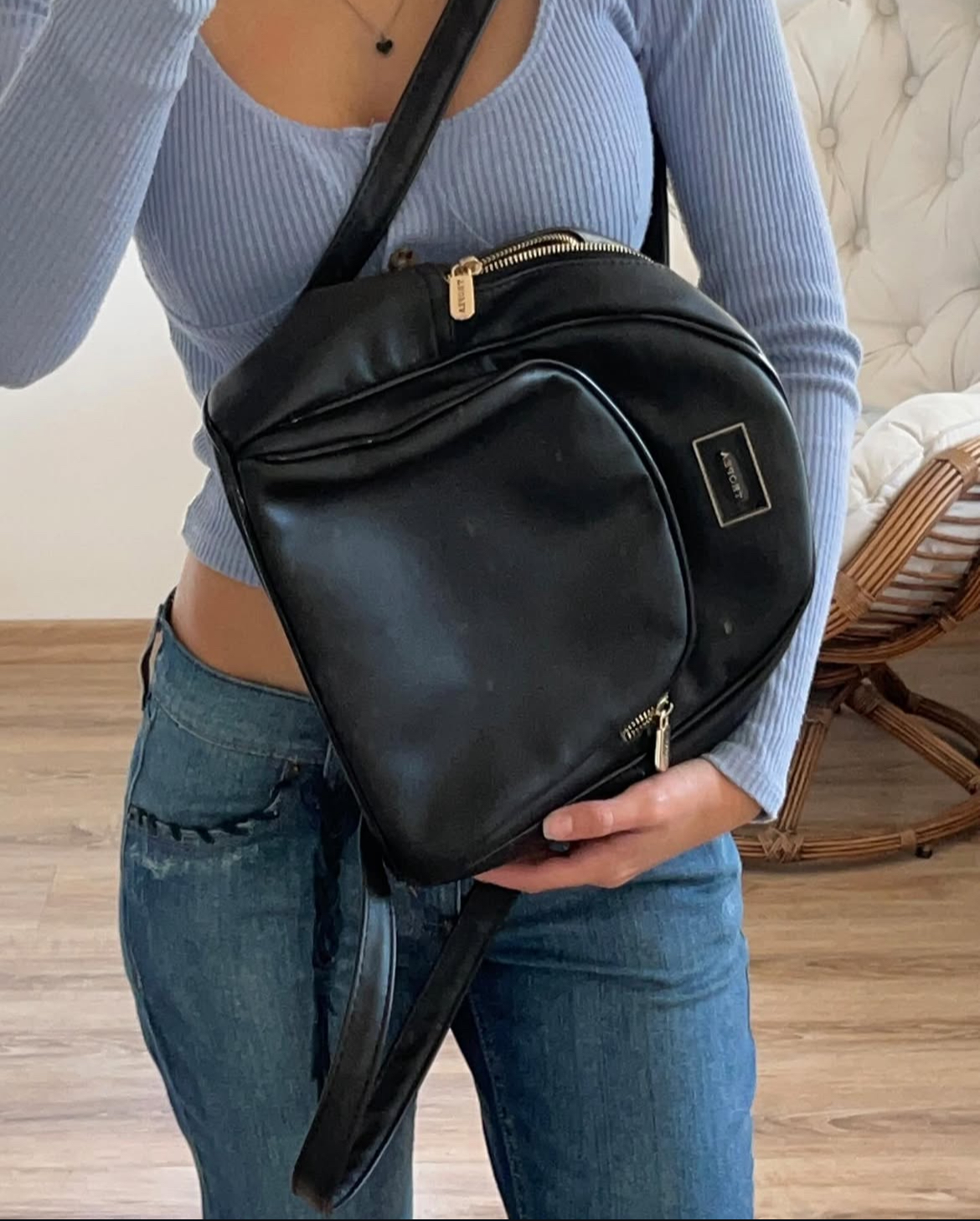 Mochila símil cuero - Tropea