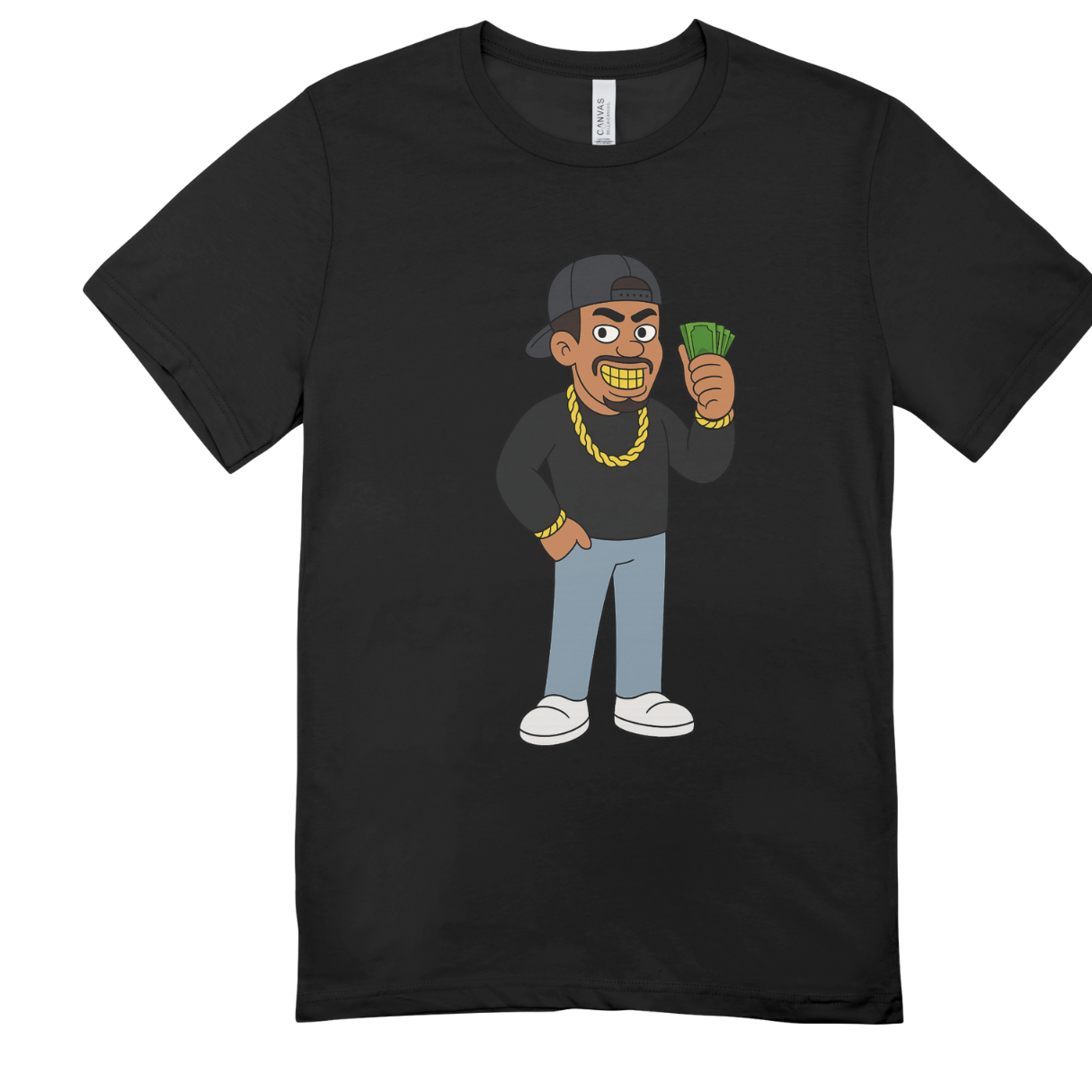 Graphic Urban Cartoon T-Shirt