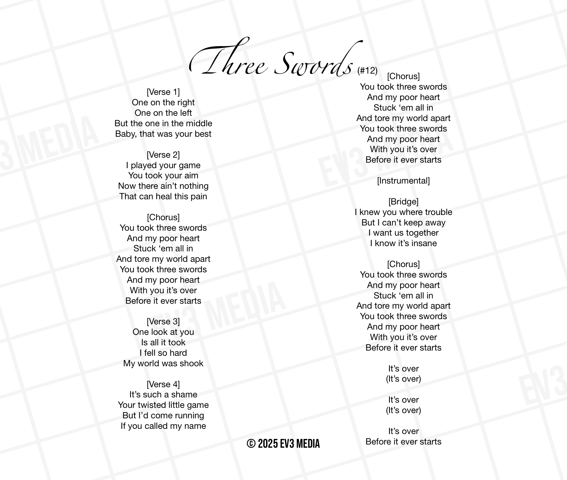 Three Swords 