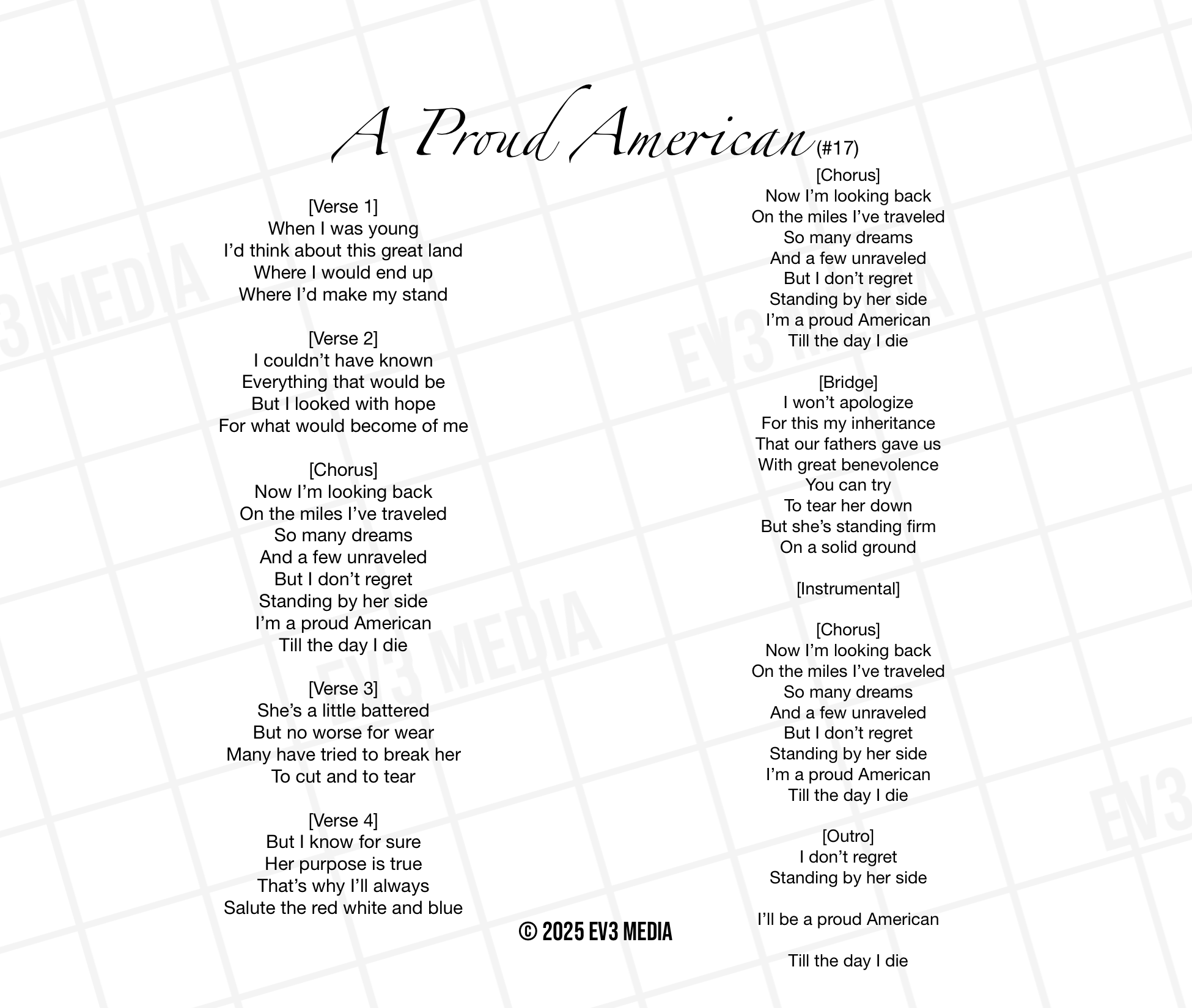A Proud American