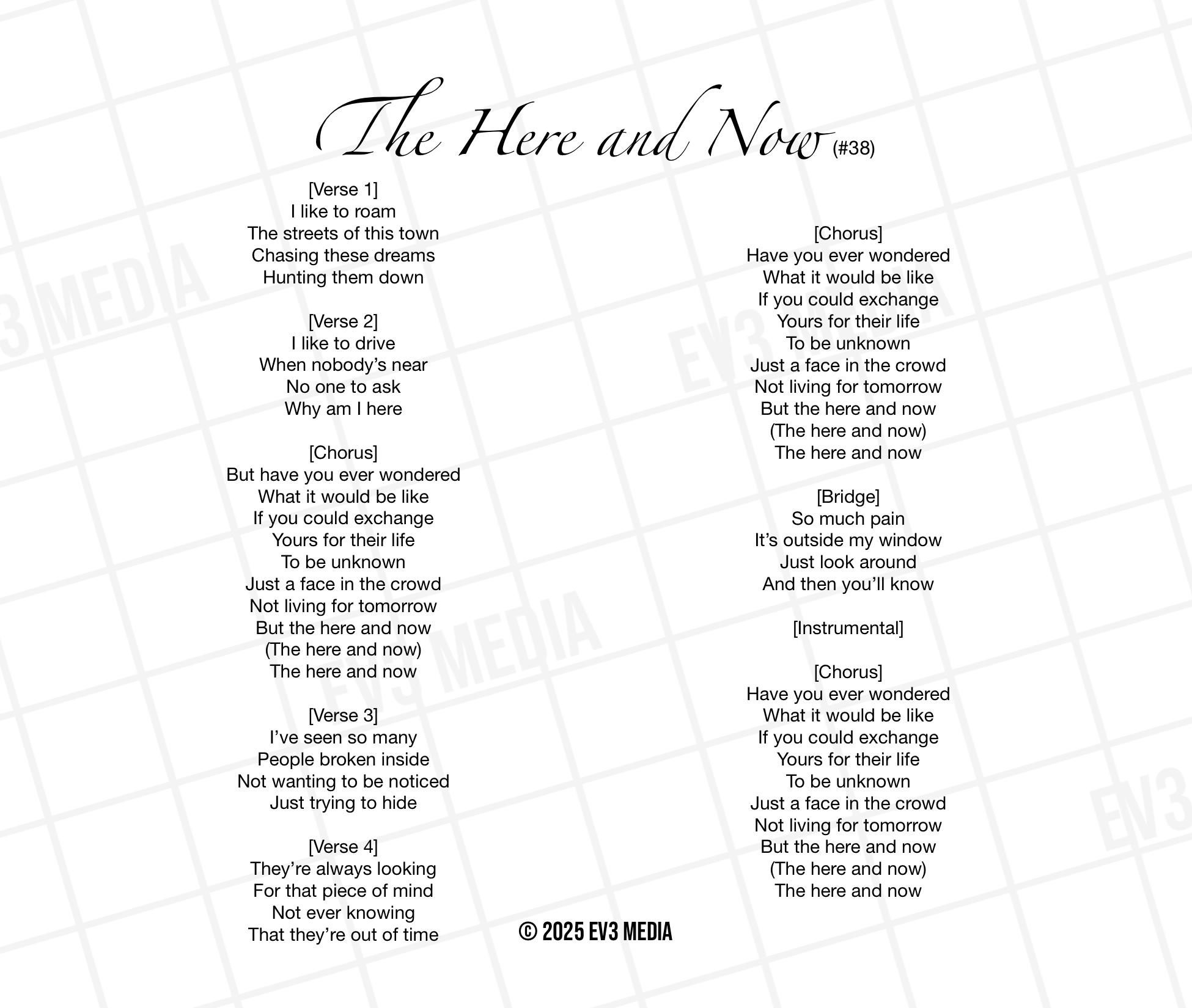 The Here and Now