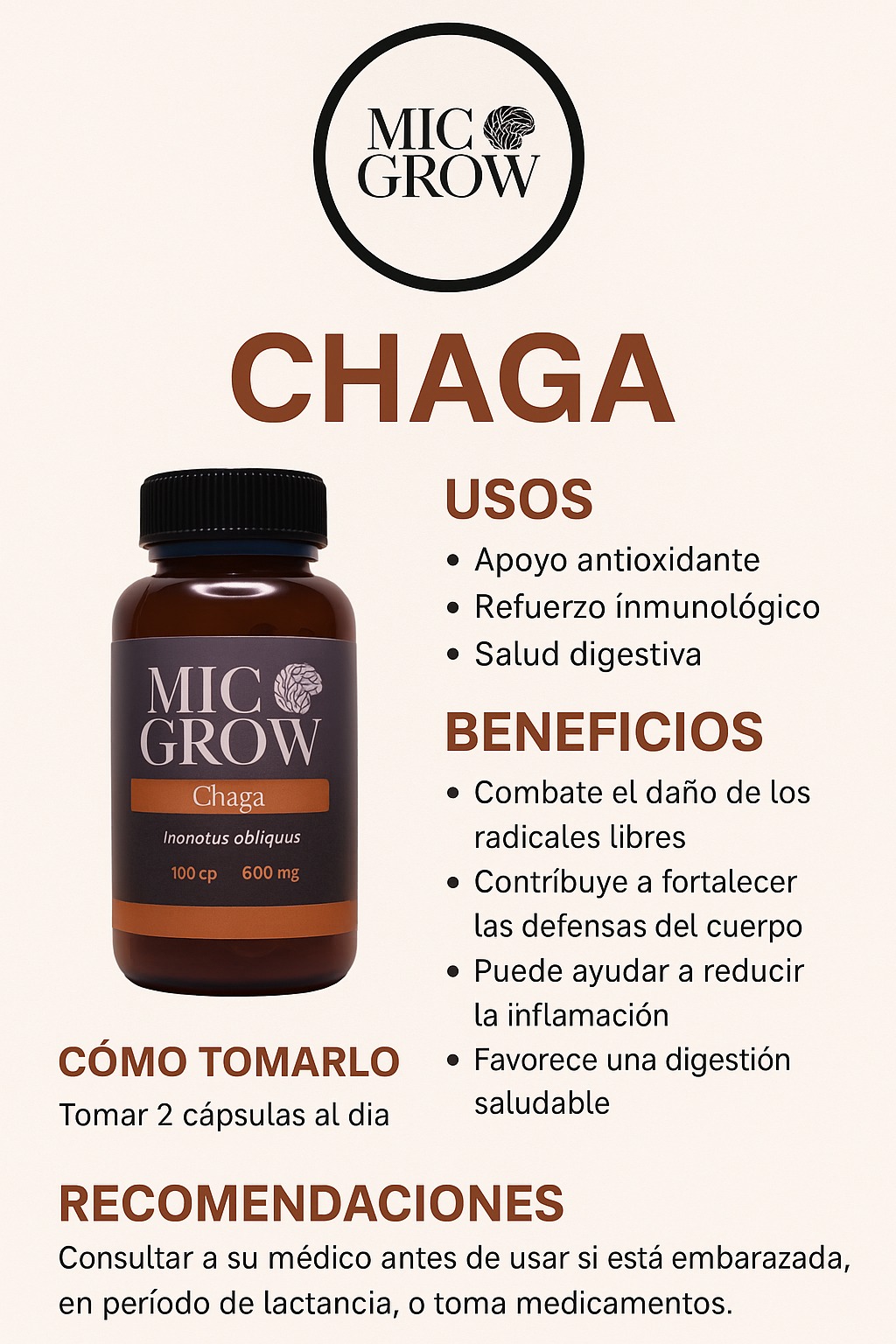 Chaga Supplement