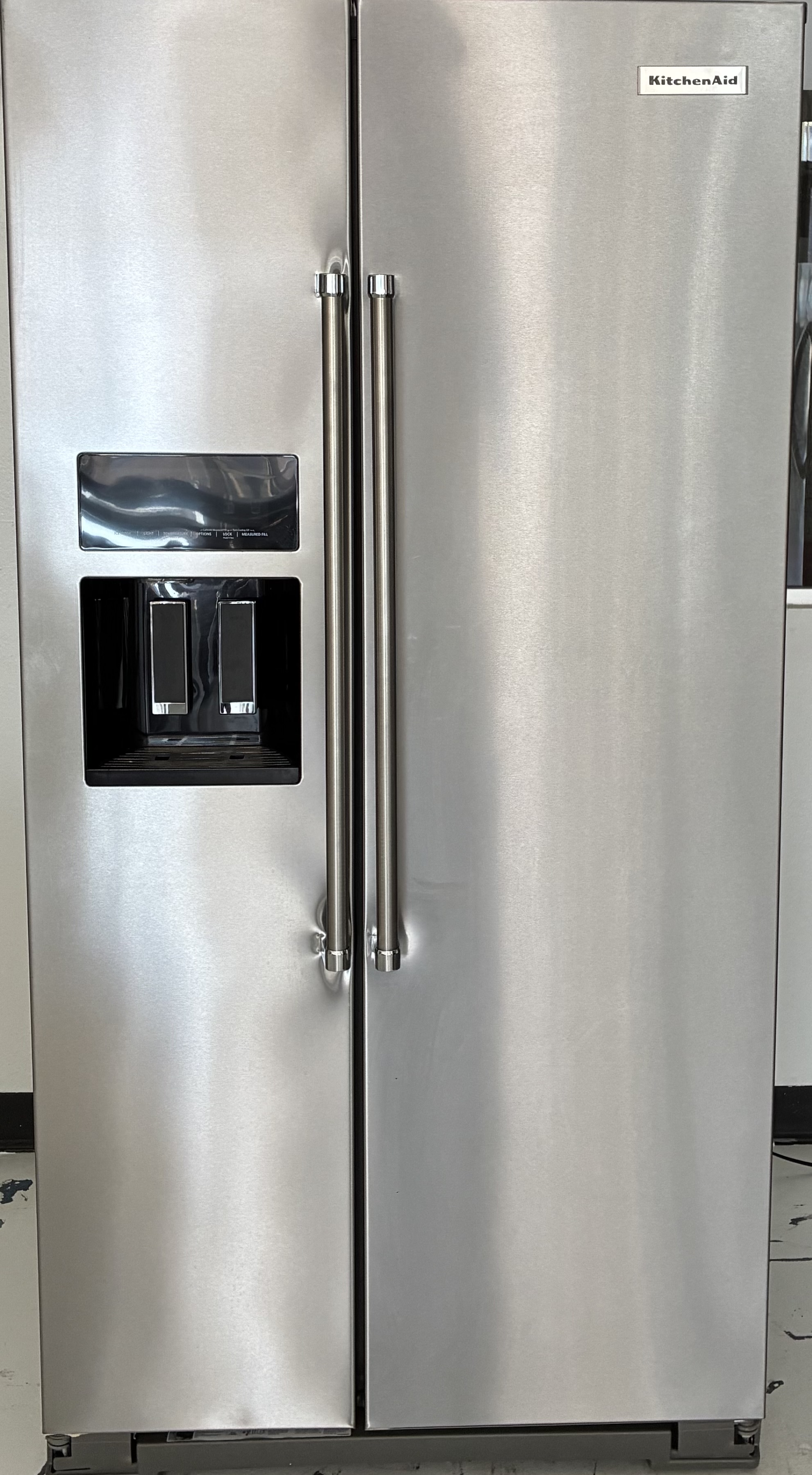 Refrigerador KitchenAid de puerta lateral