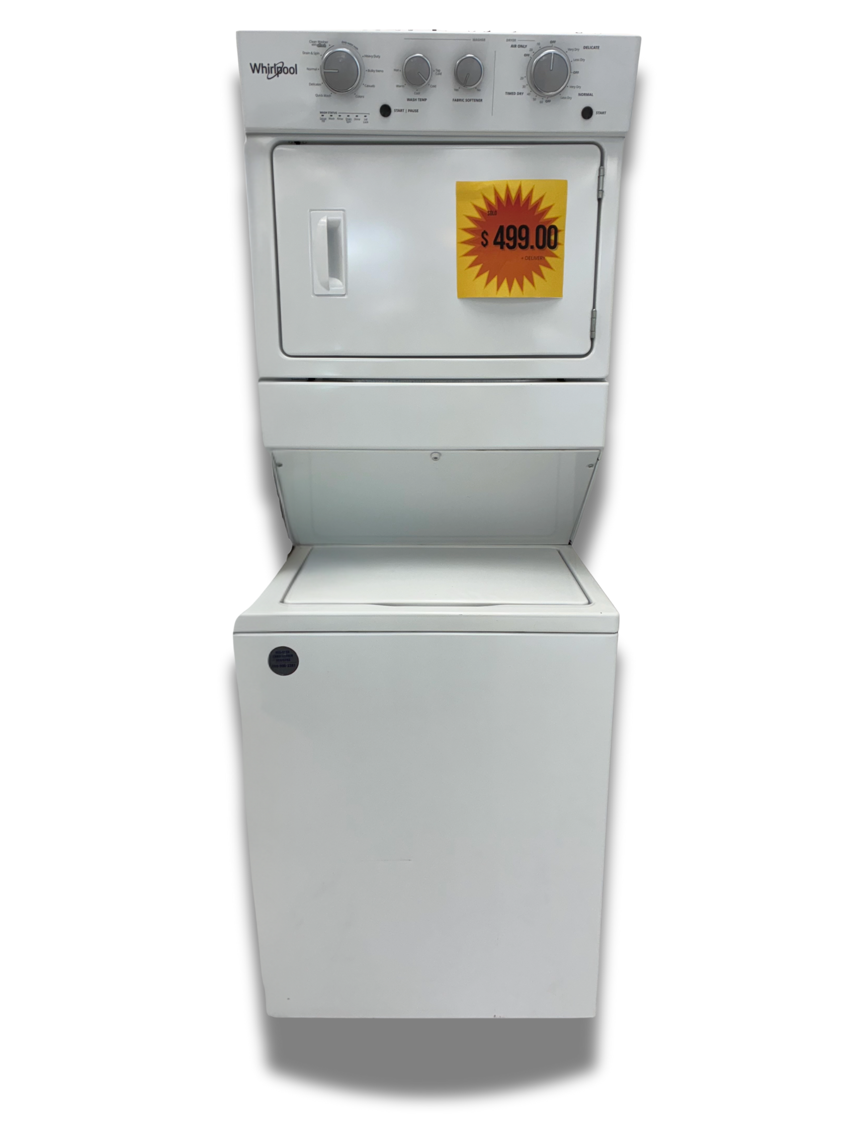 WGT4027HW Centro de lavado Whirpool