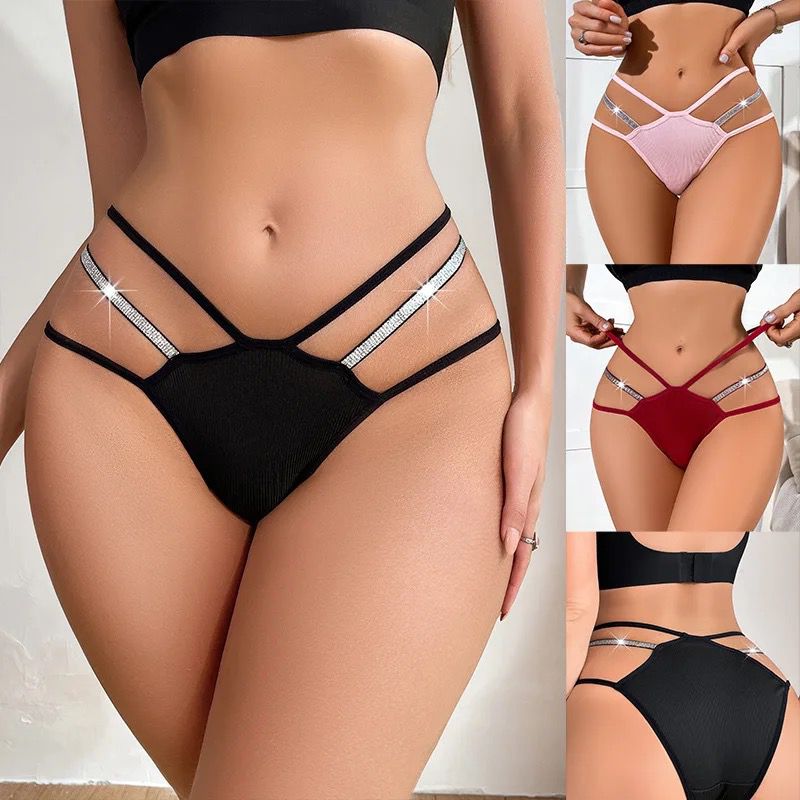 Culotte sexy à strass