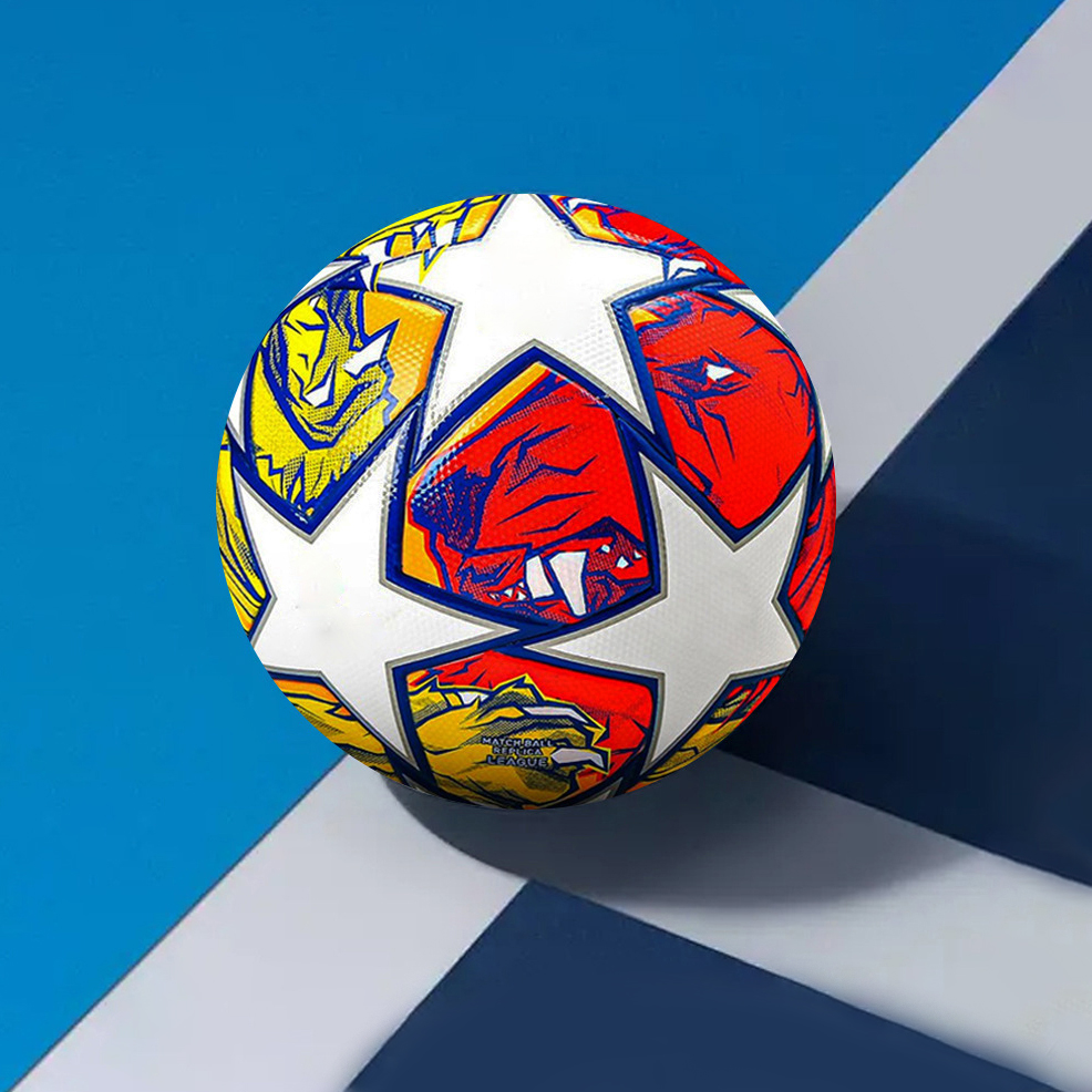 Bóng đá da dán C1 mùa giải mới - Đỏ lửa