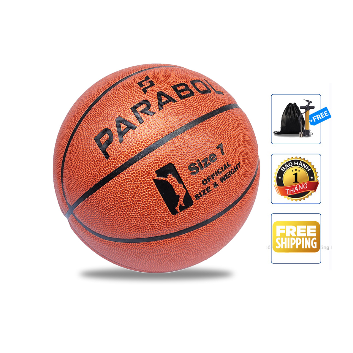 Bóng rổ da PARABOL - PS7X - Size 7
