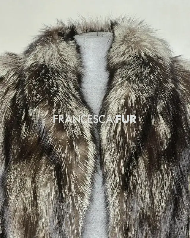 SILVER FOX Fur Jacket