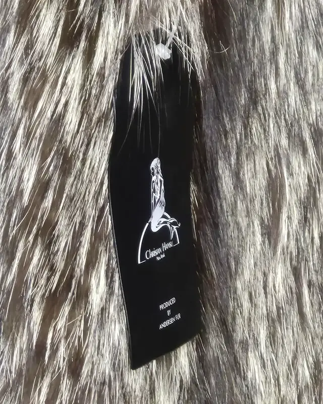 SILVER FOX Fur Jacket