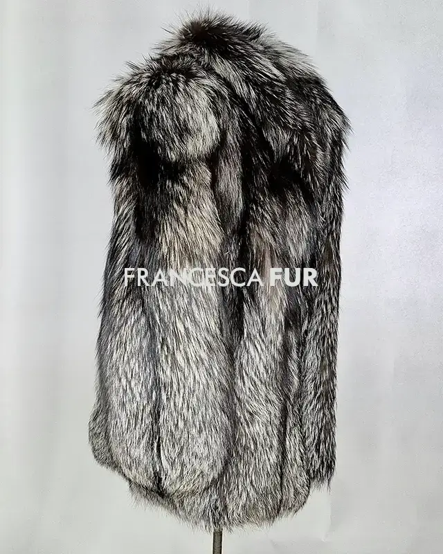 SILVER FOX Fur Jacket