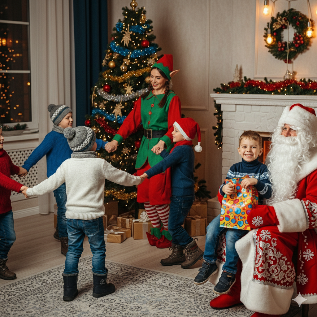 Kalėdų Senelio programa Jūsų šventei