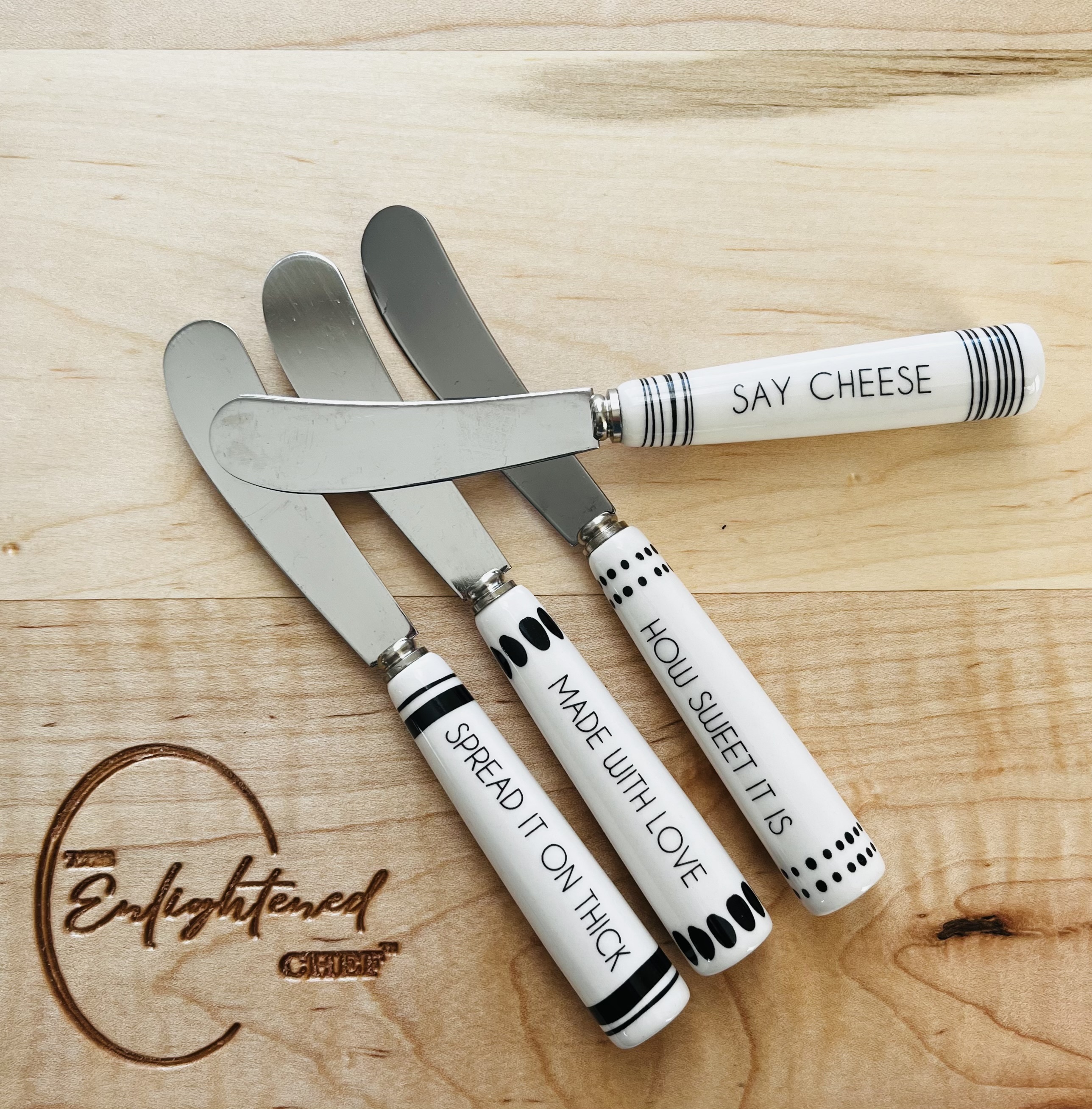 Spread Joy: Cheese Spreader Set (Set of 4)