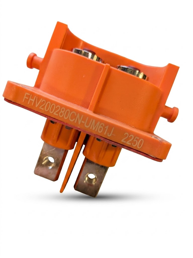 Amphenol FHV200 High-Voltage 2-Pole Receptacle