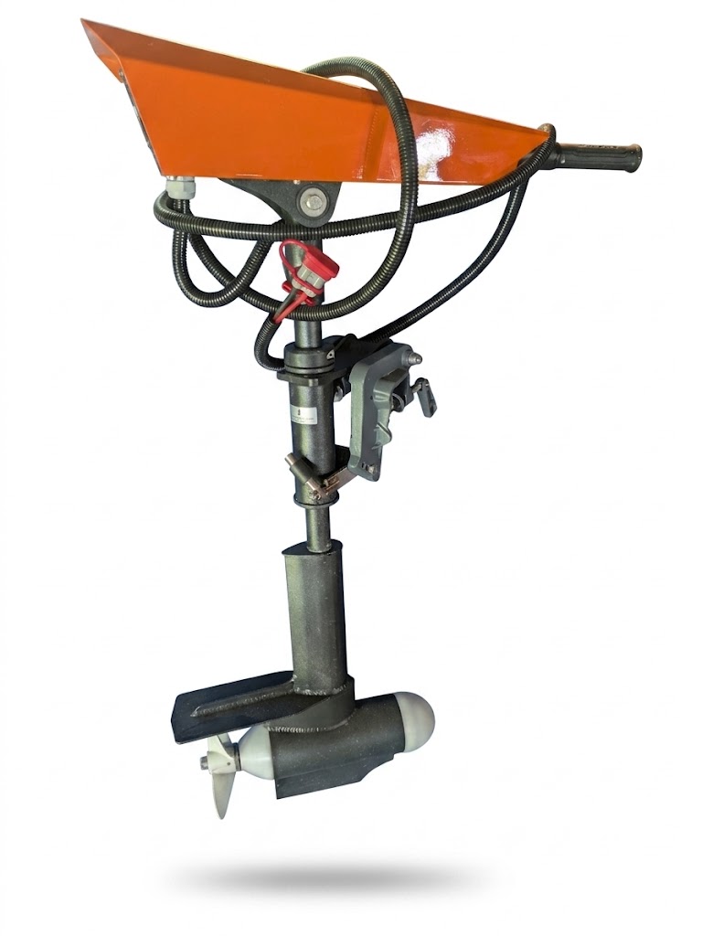 Prototype Mars Outboard Motor (Damaged)