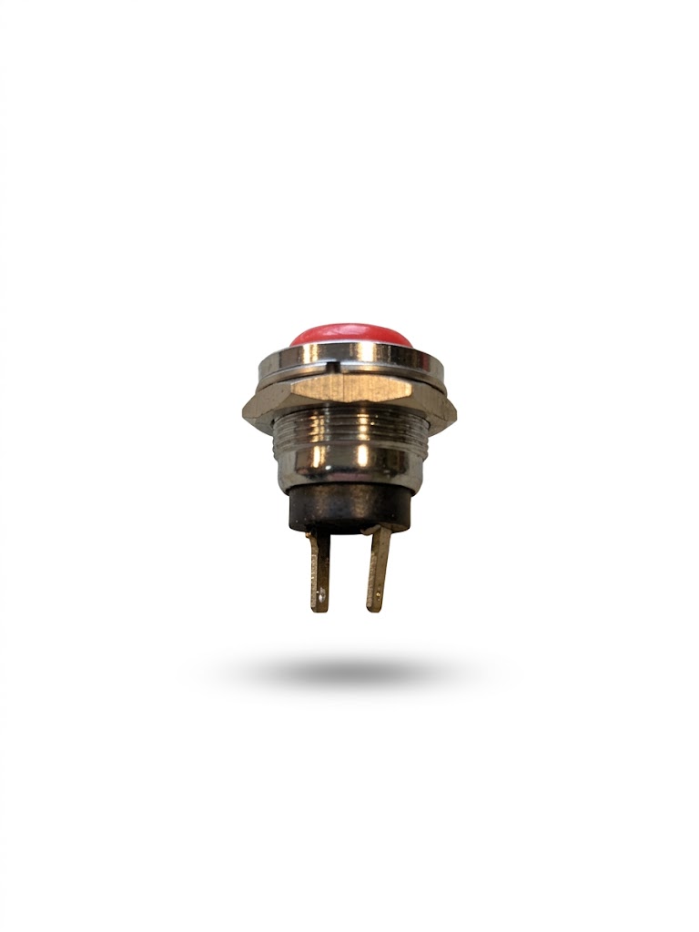 Momentary press button switch