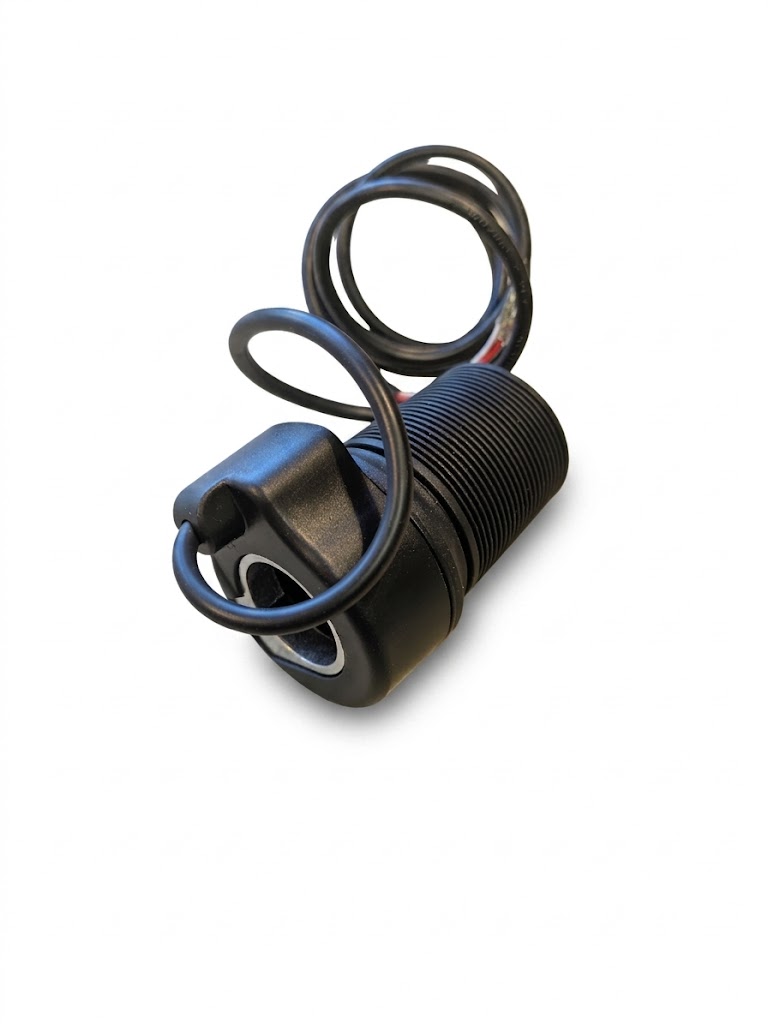 Half-twist grip throttle