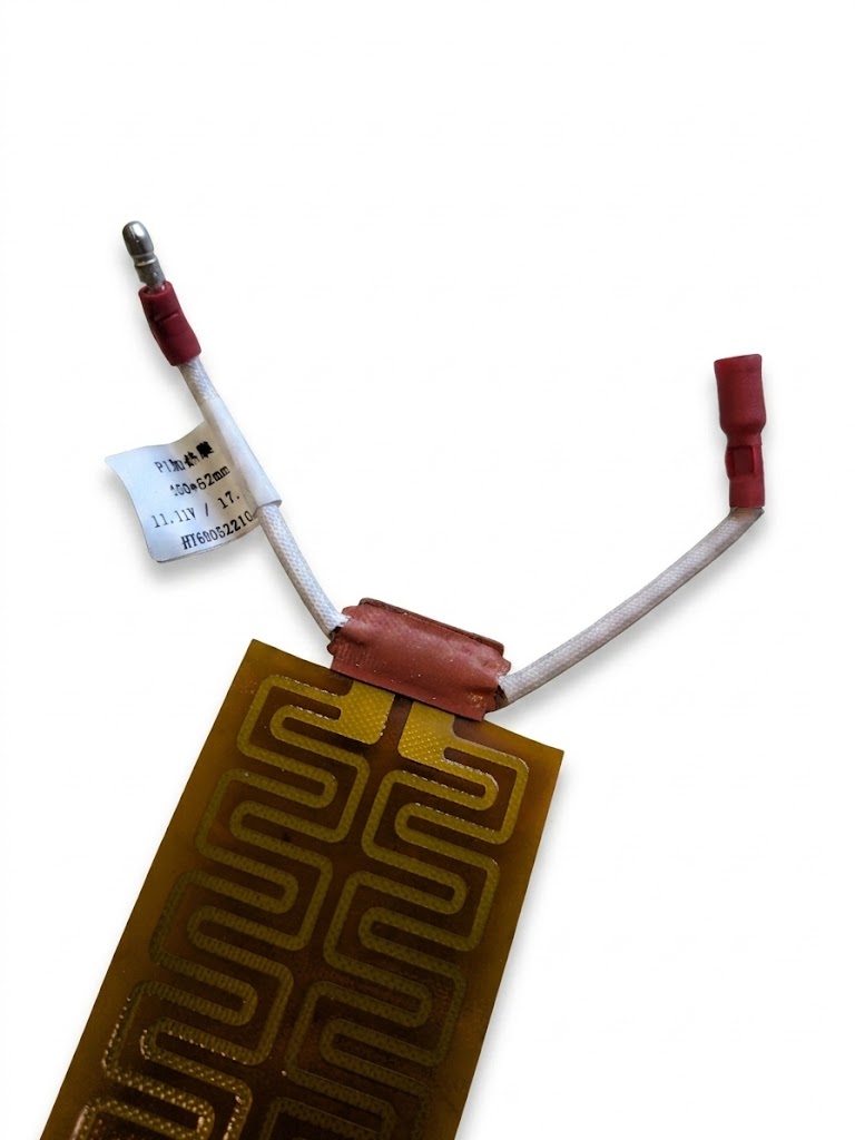 Heating strip for battery cells