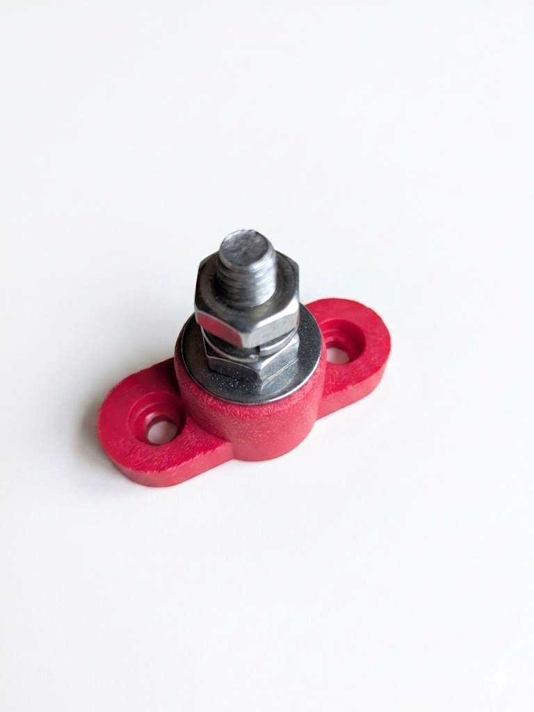 VTE Junction block stud (Red)