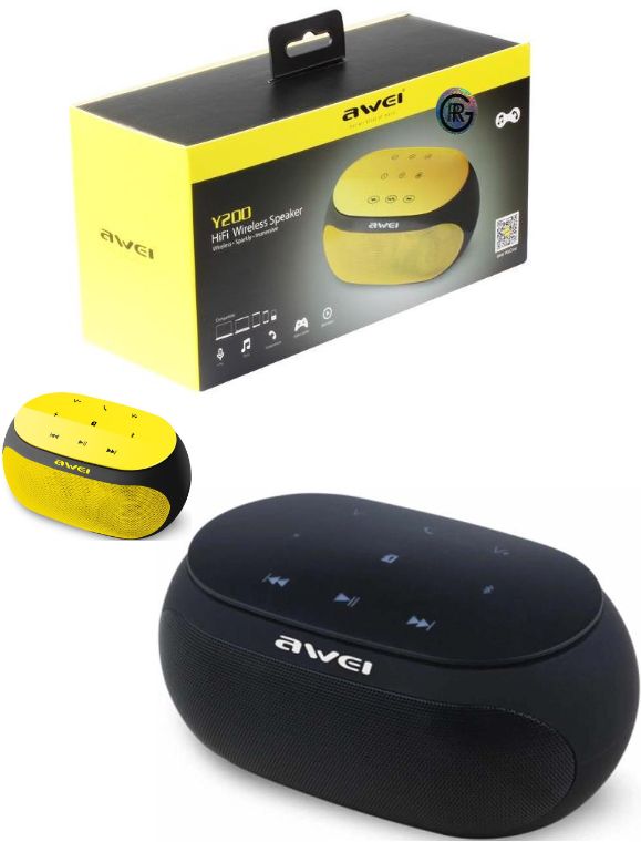 Awei Y200 Portable Outdoor Powerful Bluetooth Speaker Bass Stereo Sound  