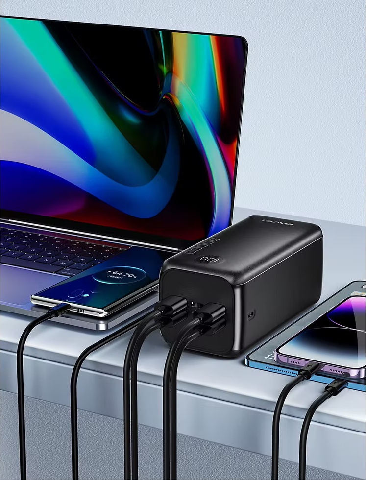 Awei P36K 50,000mAh Power Bank Fast Charging 22.5W  With Cable & High Capacity PD20W  Safety