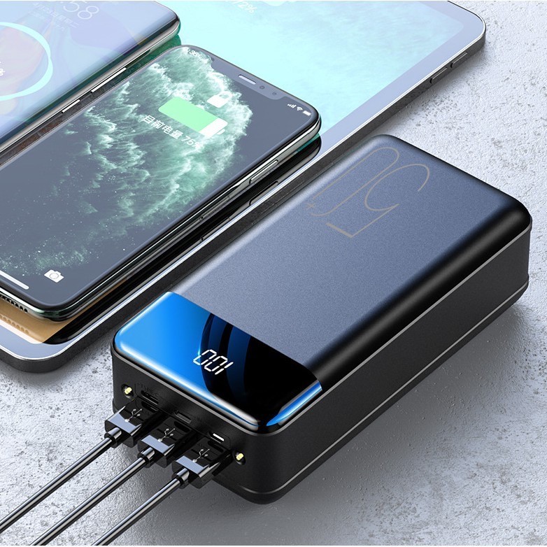 Awei P42K 50,000mAh Power Bank Portable For iPhone & Android 22.5W PD Fast Charger 