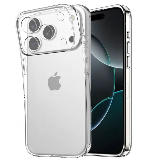 Ultra Thin Clear TPU Case For iPhone 17 Transparent Silicone Soft Cover