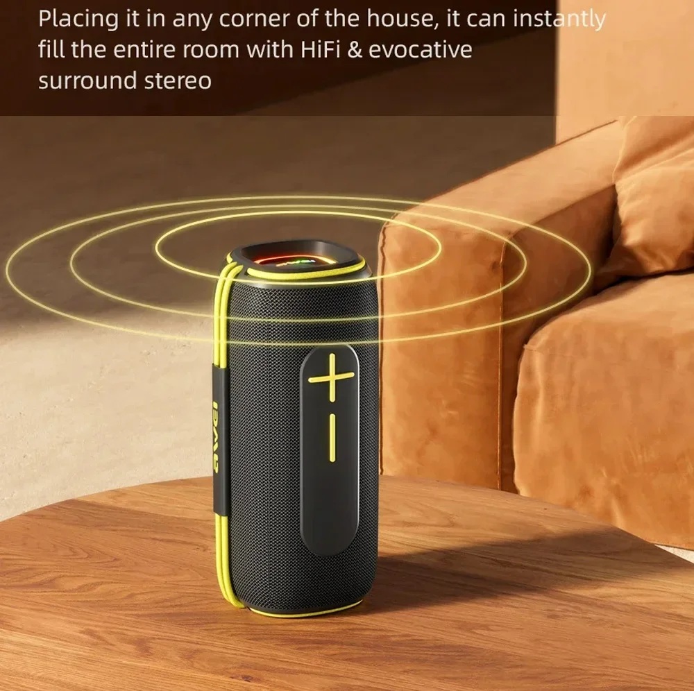 Awei KA9 Bluetooth Speaker Bass Subwoofer 15W Portable Waterproof Support TWS Pairing