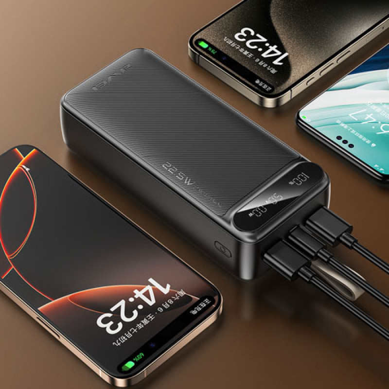 Awei PA-12 30,000mAh Power Bank Quick Charging 22.5W LED Display 