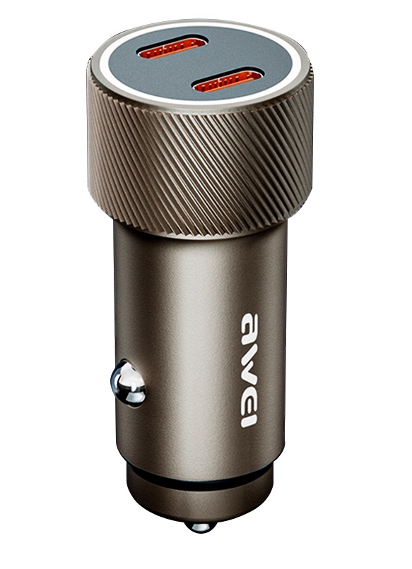 Awei C-858 DC12-24V First Car Charger 33W Type C PPS LED Indicator
