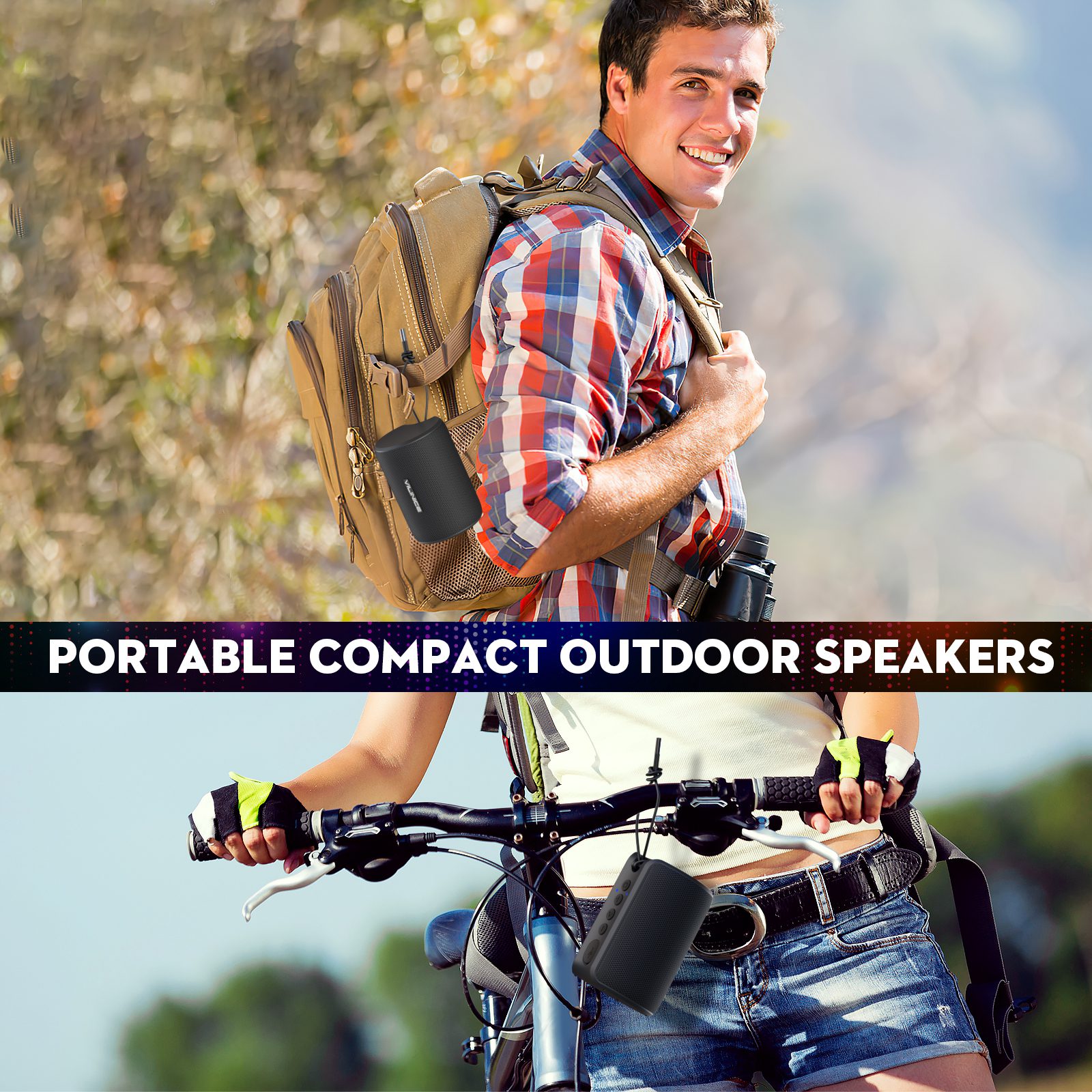 Awei Y116 Wireless Bluetooth Portable Speaker 5.0 High Power HD Surround Stereo
