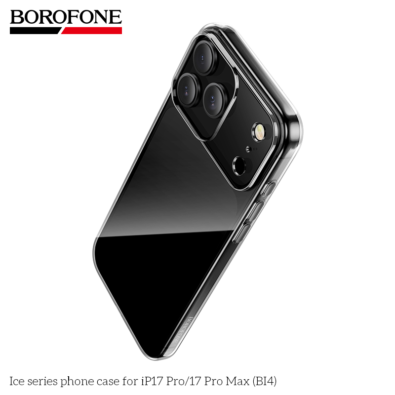BOROFONE BI4 Ice Series Phone Case iPgone 17 Pro Max (Minimum Order Quantity : 10)