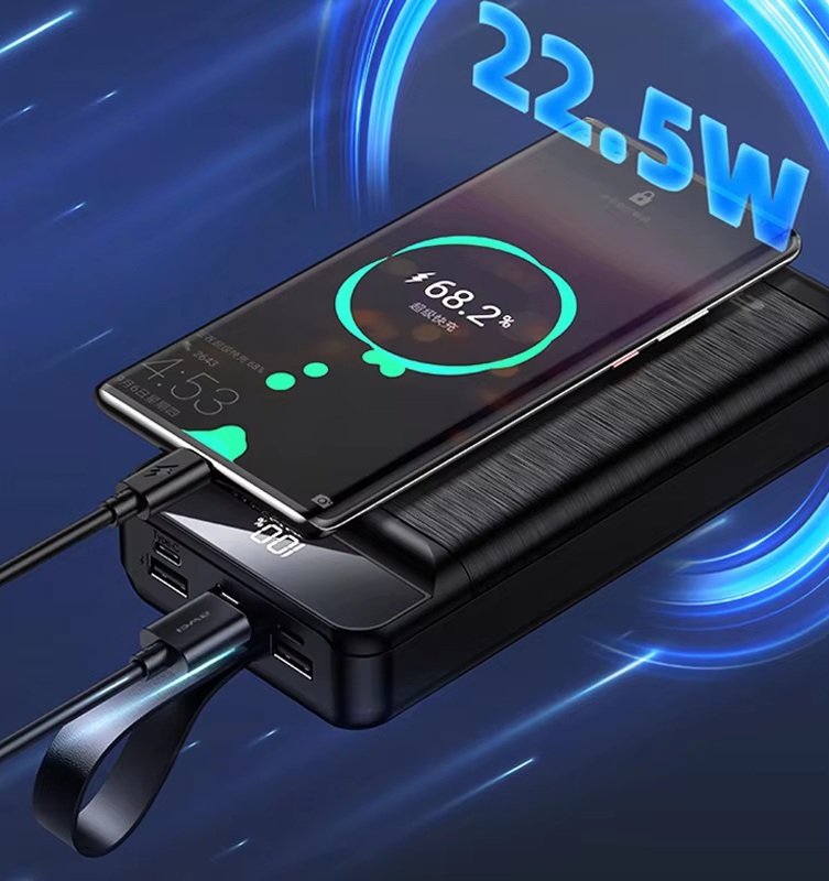 AWEI P142K 50,000mAh Power Bank Super Fast Charge 22.5W PD+QC Large Capacity P