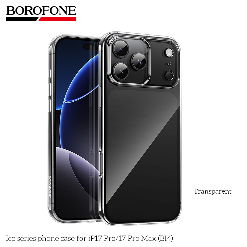 BOROFONE iP17(BI4)  Ice Series Phone Case iPhone 17 Pro (Minumum Order Quantity : 10)