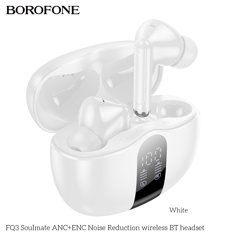 BOROFONE FQ3 Soulmate ANC+ENC Noise Reduction wireless BT headset