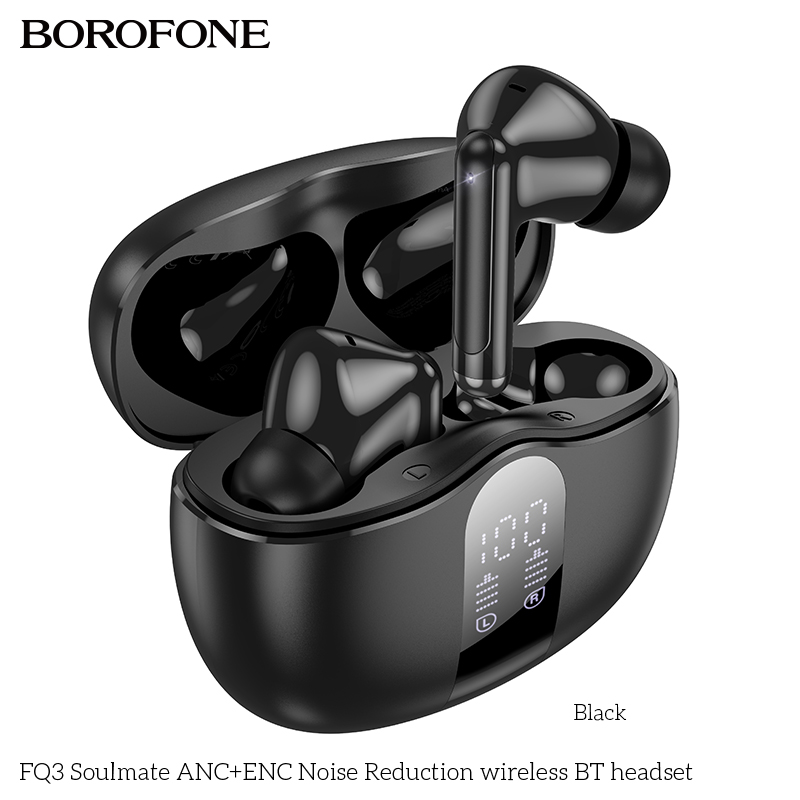 BOROFONE FQ3 Soulmate ANC+ENC Noise Reduction wireless BT headset