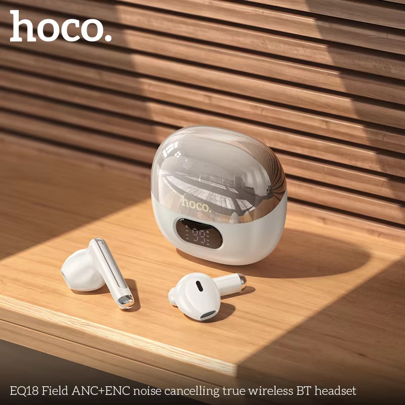 hoco EQ18 Wireless Headset ANC+ENC Noise Reduction Bluetooth BT5.4With Mic
