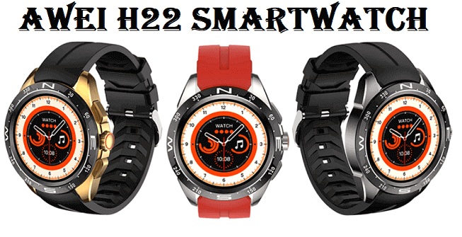 Awei H22 Bluetooth Call Smart Watch IP68 Waterproof 1.82" Heart Rate Blood Pressure Monitoring