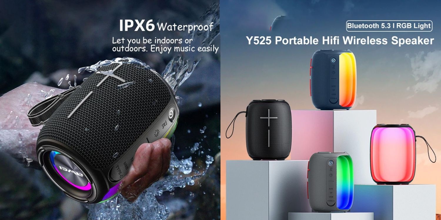 Awei Y525 Portable Wireless Bluetooth Speaker, Built in Mic TF Card, Aux